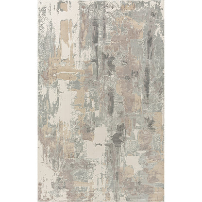 8 x 10 Gray & Beige Rug