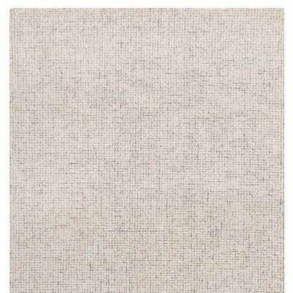 8 x 10 Beige & Brown Wool Hand Tufted Rug