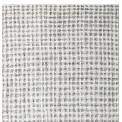 8 x 10 Gray & Ivory Wool Checkered Hand Tufted Rug