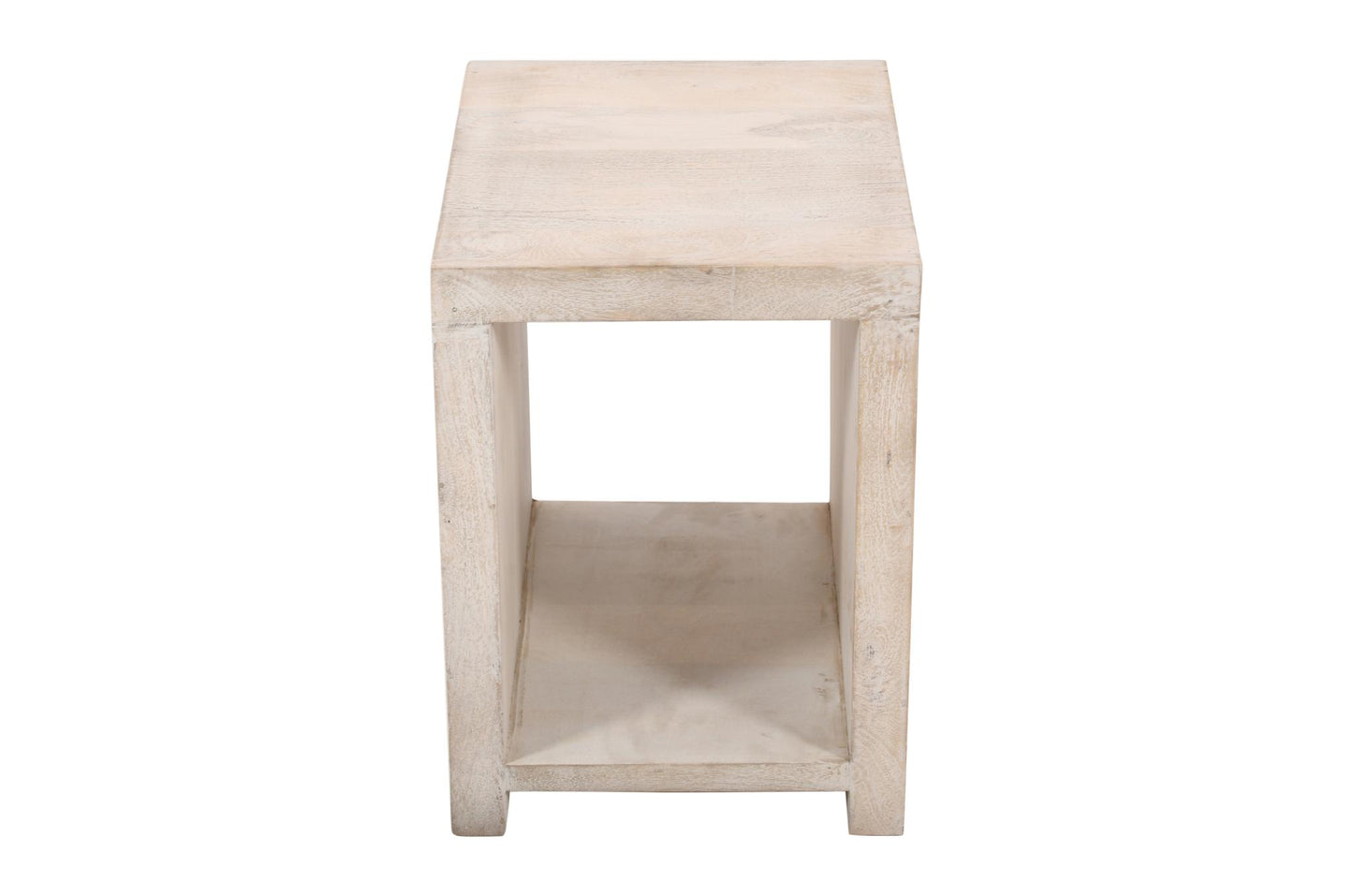 Three Piece Natural Solid Wood Distressed Sled Coffee & End Tables Set image 7