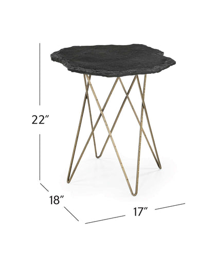 Cleo Accent Table - Dimensional