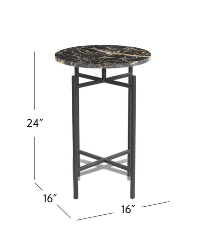 Wren Accent Table - Dimensional