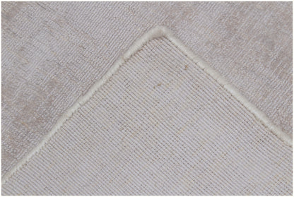 8 x 10 Taupe Hand Loomed Rug