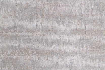 8 x 10 Taupe Hand Loomed Rug