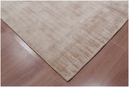 8 x 10 Champagne Hand Loomed Rug