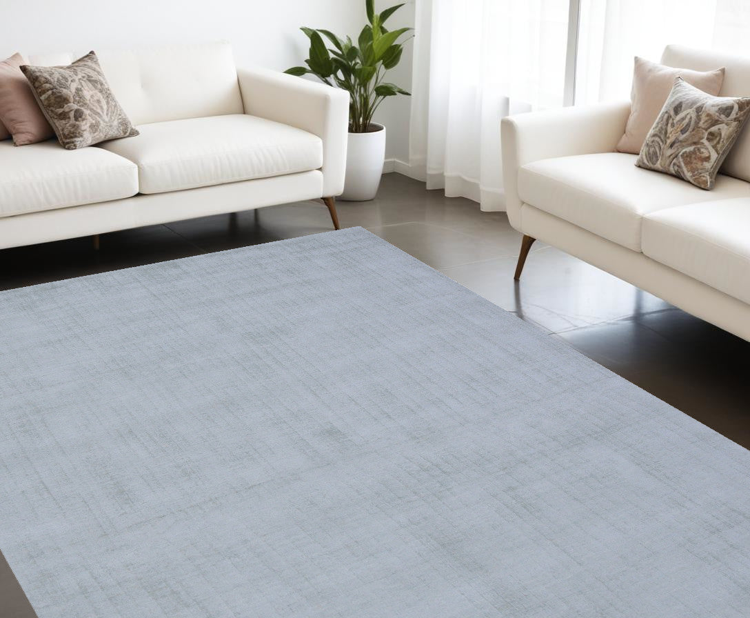 8 x 10 Sage Hand Loomed Rug