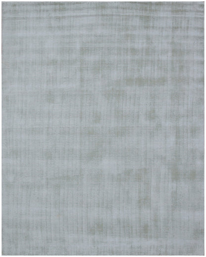 8 x 10 Green Hand Loomed Rug