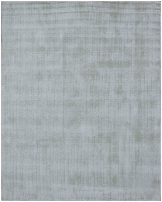 8 x 10 Green Hand Loomed Rug