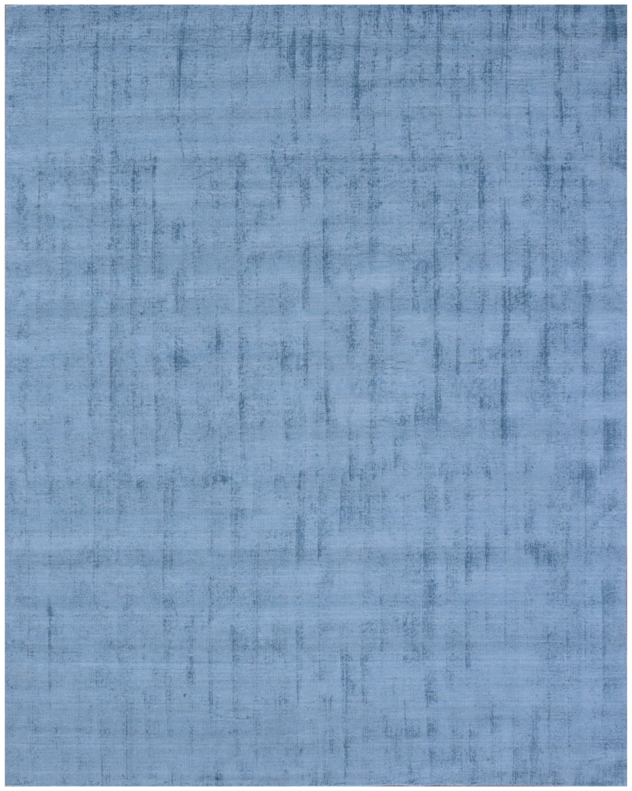 9 x 12 Denim Blue Hand Loomed Rug