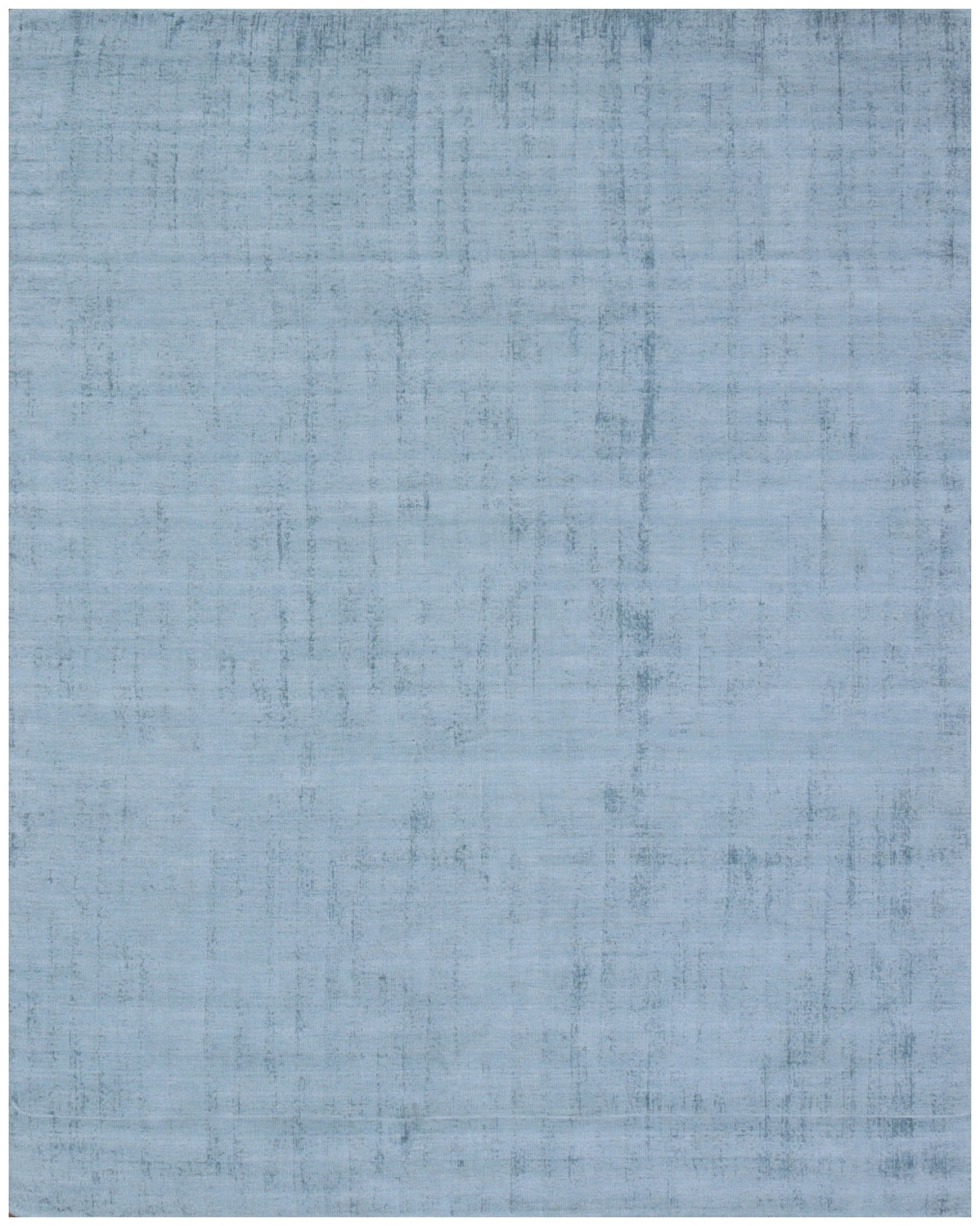 9 x 12 Denim Blue Hand Loomed Rug