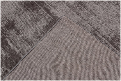 9 x 12 Dark Brown Hand Loomed Rug