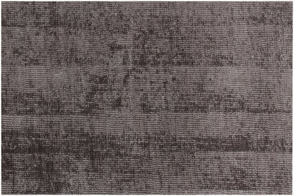 9 x 12 Dark Brown Hand Loomed Rug