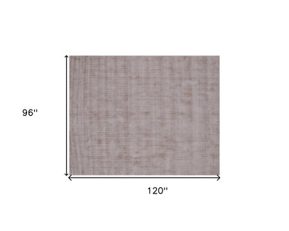 8 x 10 Camel Hand Loomed Rug