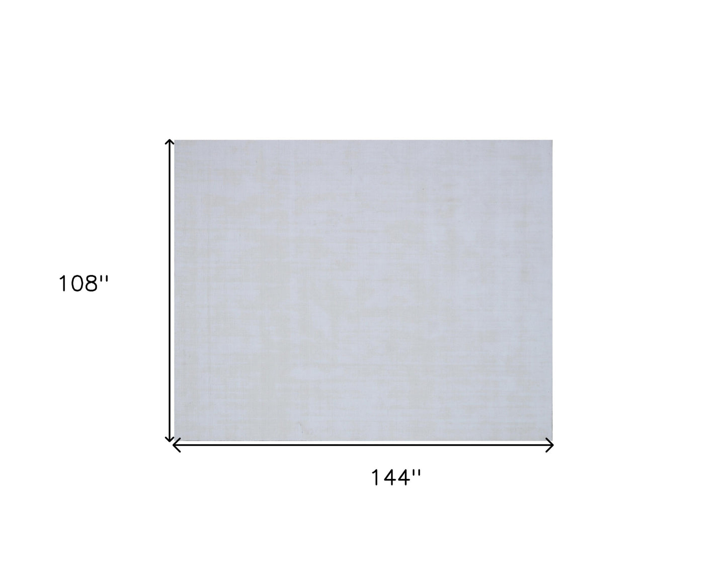 9 x 12 Ivory Hand Loomed Rug