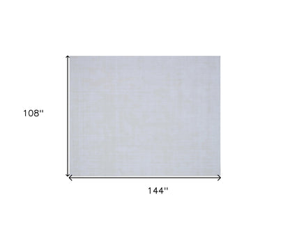 9 x 12 Ivory Hand Loomed Rug