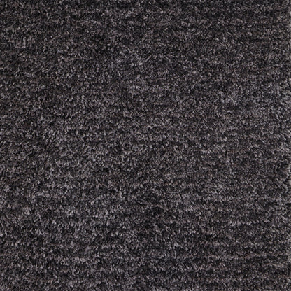 8 x 10 Black Shag Hand Tufted Rug