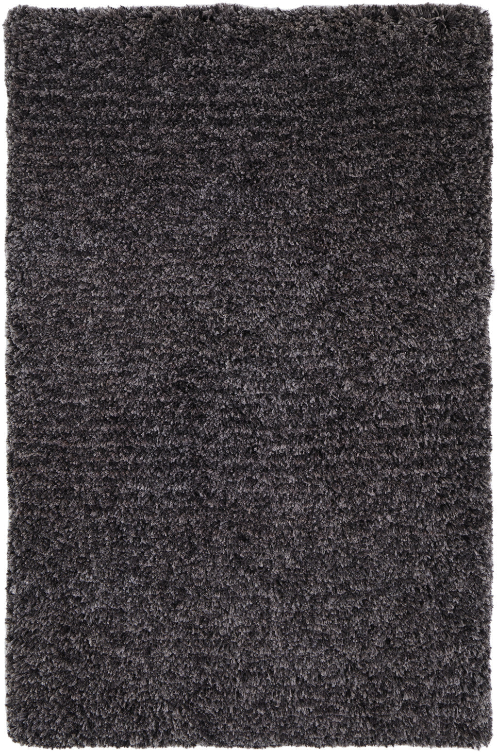 8 x 10 Black Shag Hand Tufted Rug