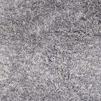 9 x 12 Gray Shag Hand Tufted Rug
