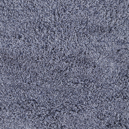 9 x 12 Blue Shag Hand Tufted Rug