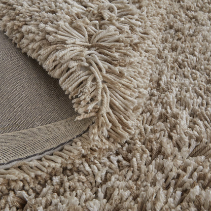 8 x 10 Gray Shag Hand Tufted Rug