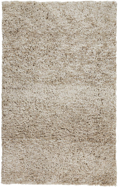 8 x 10 Gray Shag Hand Tufted Rug