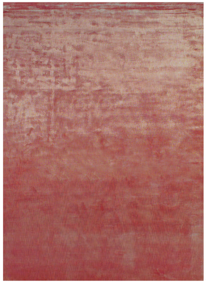 8 x 10 Red Chevron Hand Woven Rug