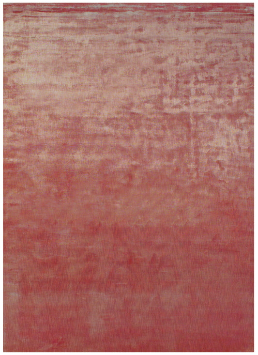 8 x 10 Red Chevron Hand Woven Rug