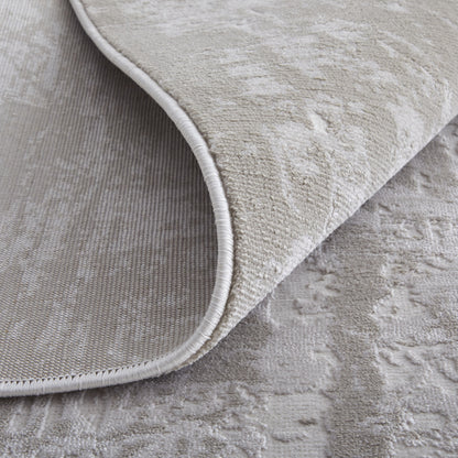 10 x 13 Taupe & Ivory Power Loom Rug