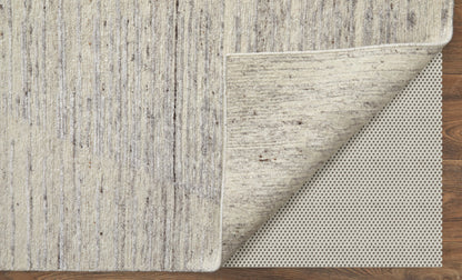 12 x 15 Ivory & Gray Hand Knotted Rug