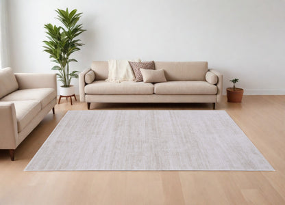 8 x 10 Ivory Power Loom Rug