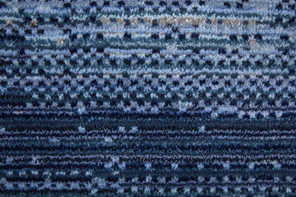 8 x 10 Blue & Gray Power Loom Rug
