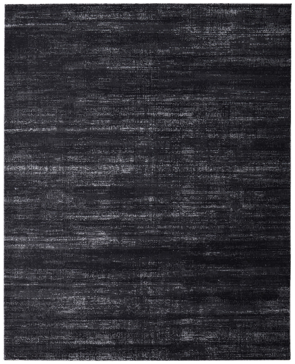 8 x 10 Black & Gray Power Loom Rug