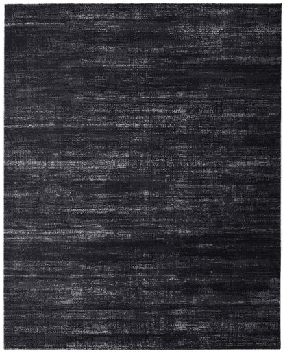 8 x 10 Black & Gray Power Loom Rug