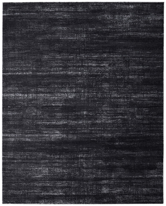 8 x 10 Black & Gray Power Loom Rug