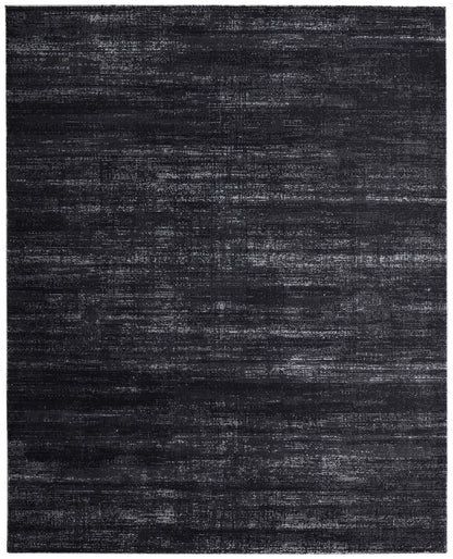 8 x 10 Black & Gray Power Loom Rug