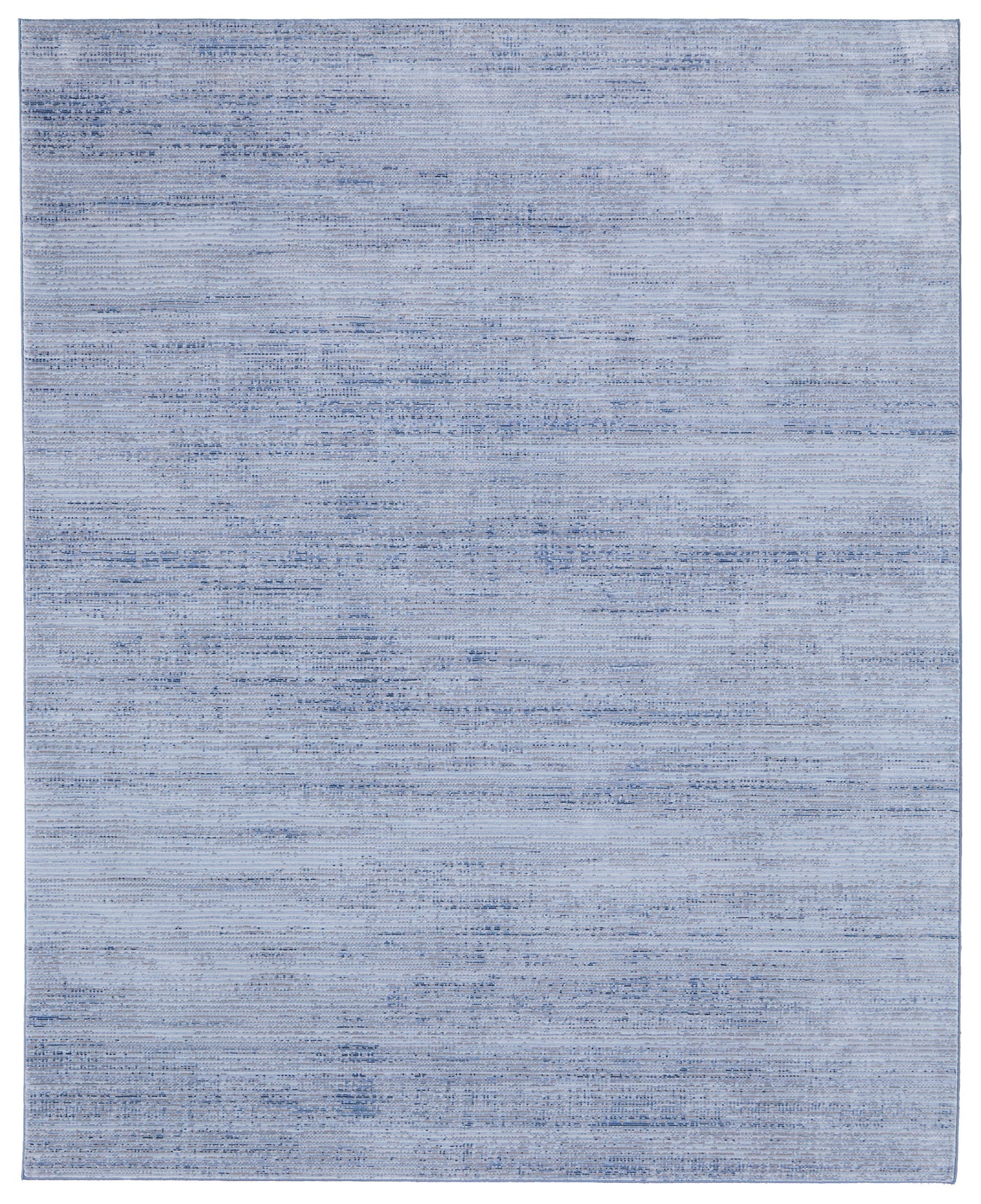 8 x 10 Blue & Ivory Power Loom Rug