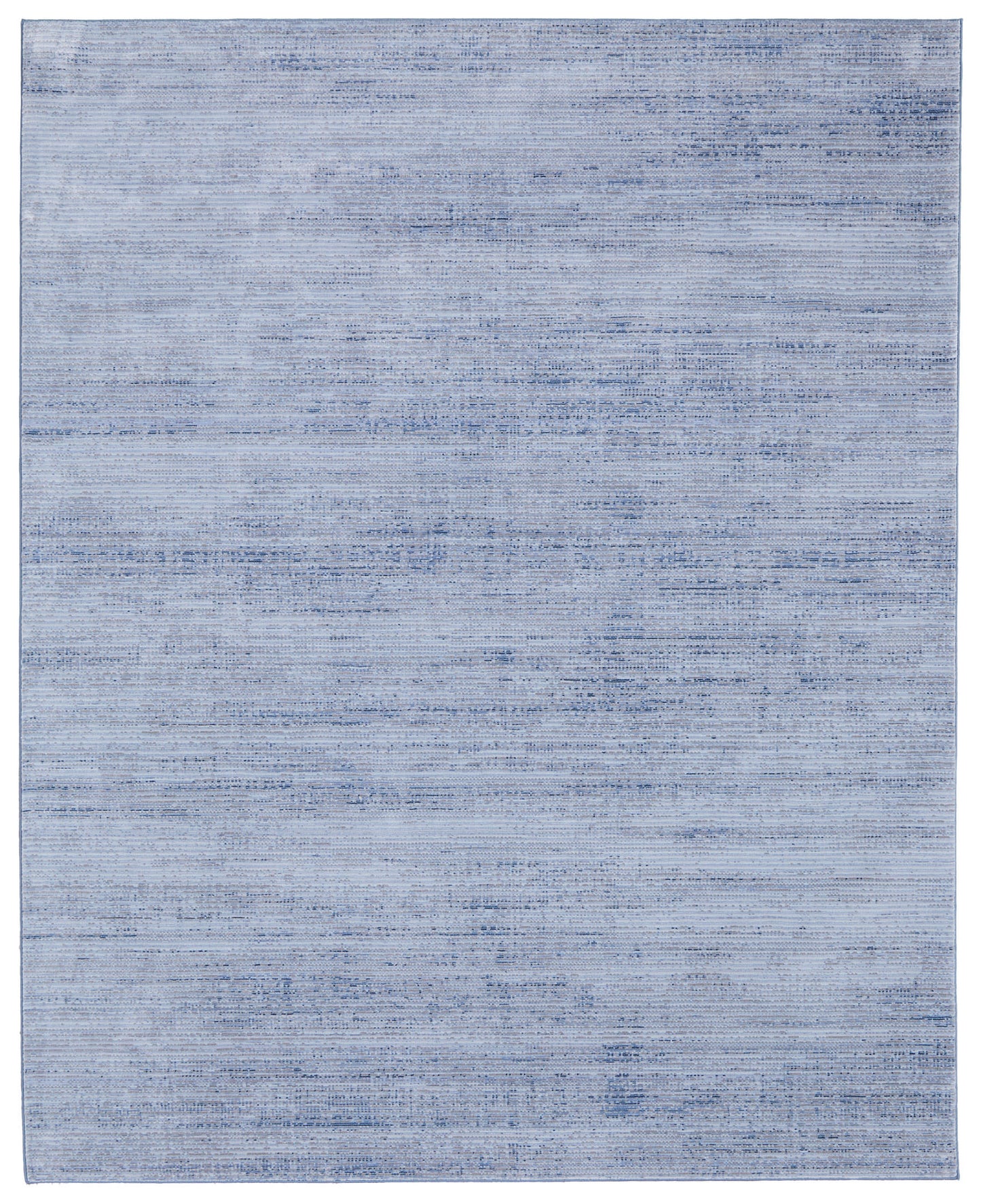 8 x 10 Blue & Ivory Power Loom Rug