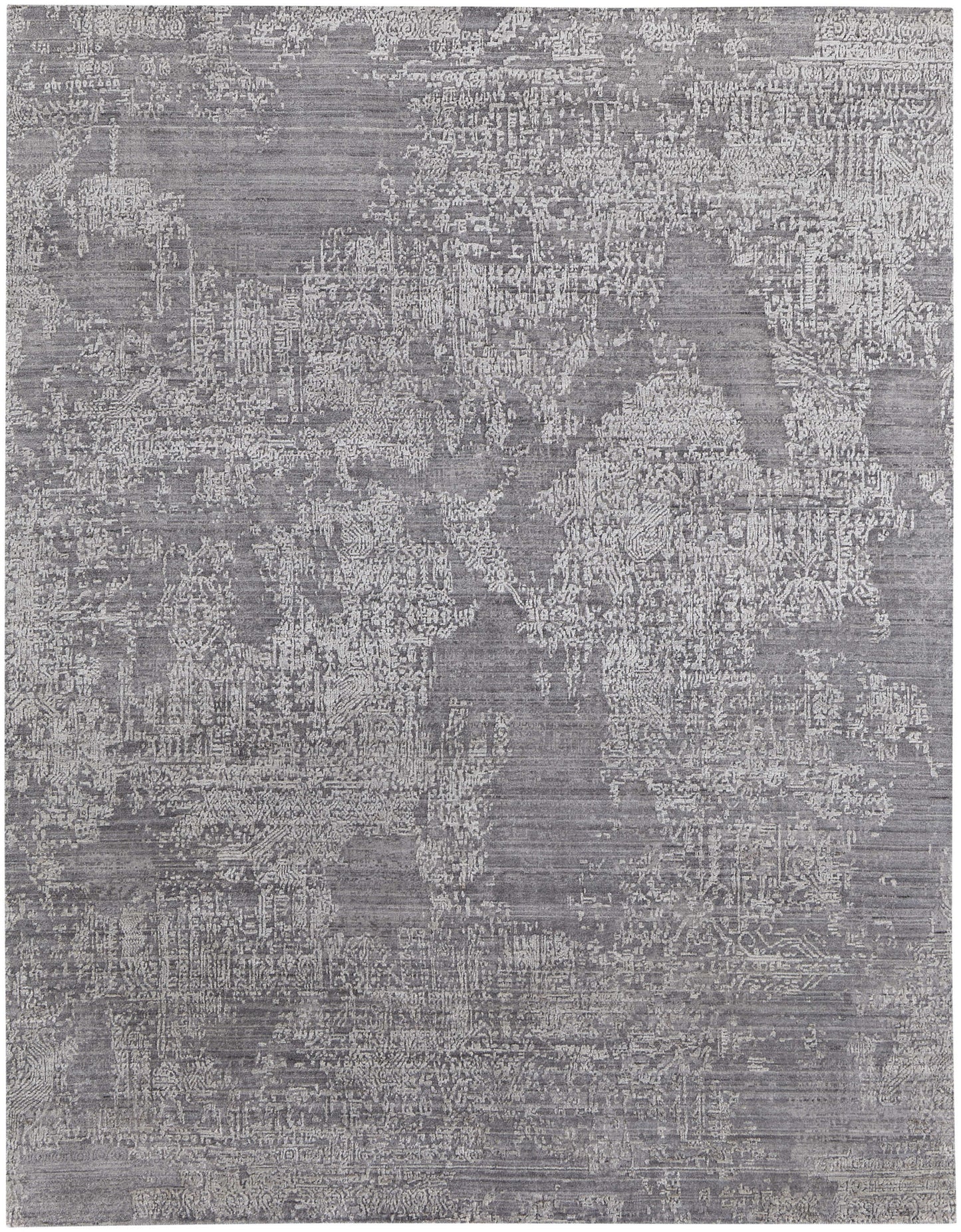 4 x 6 Gray Hand Woven Rug