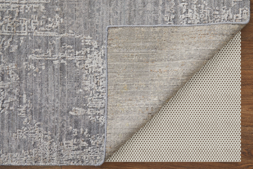 12 x 15 Gray Hand Woven Rug