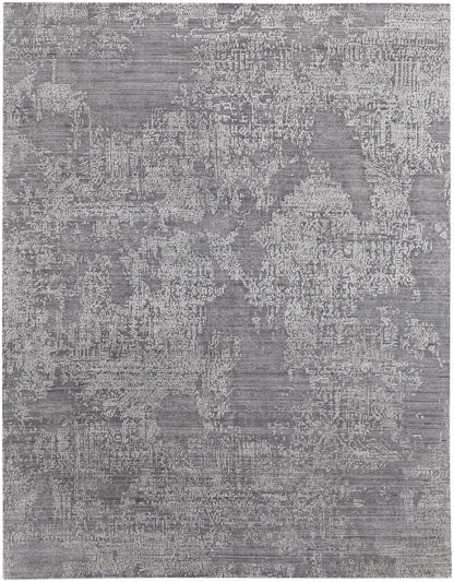 12 x 15 Gray Hand Woven Rug