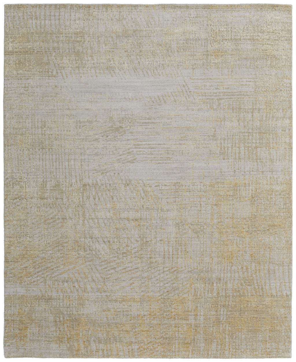12 x 15 Yellow & Ivory Hand Woven Rug