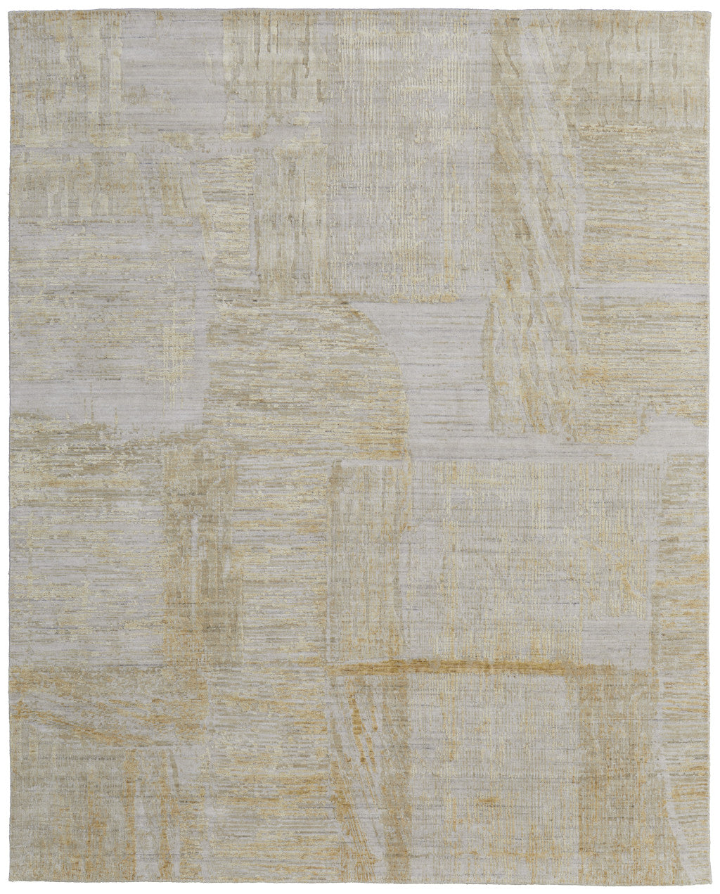 4 x 6 Yellow & Ivory Hand Woven Rug