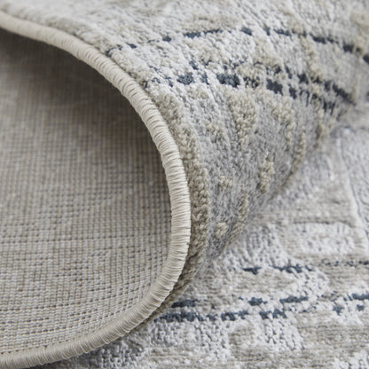 12 x 15 Black & Gray Power Loom Rug