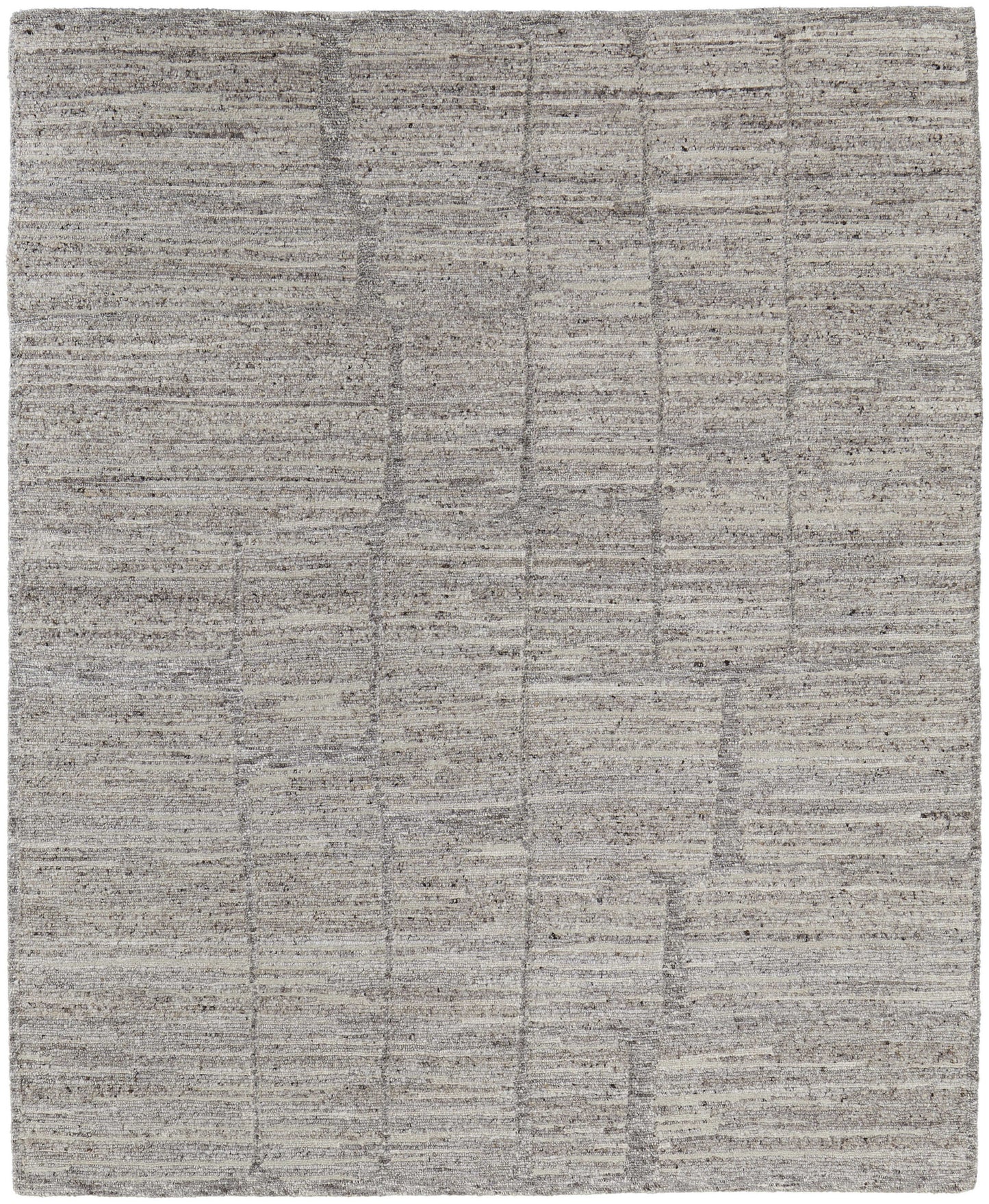 12 x 15 Taupe & Gray Hand Woven Rug