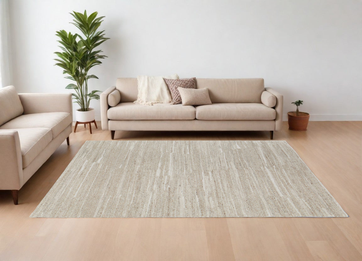 12 x 15 Ivory Hand Woven Rug