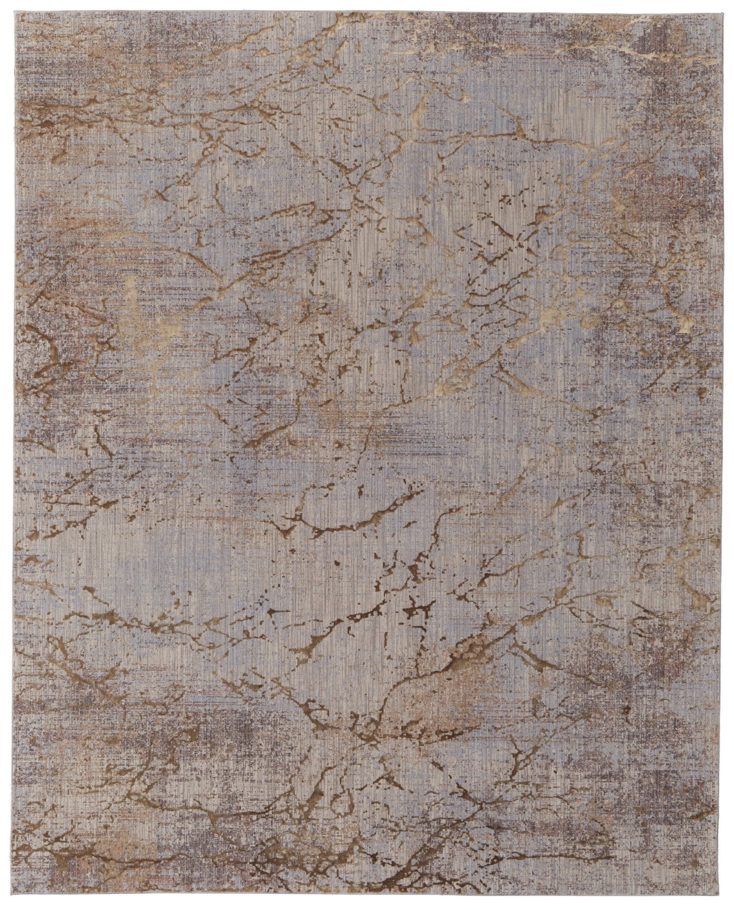 12 x 15 Brown Taupe & Tan Power Loom Rug