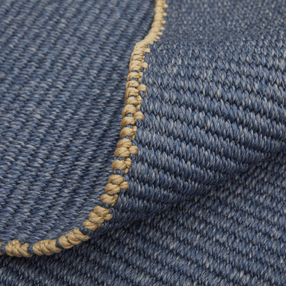 9 x 12 Blue Hand Woven Rug