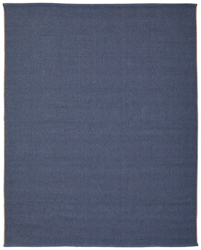 9 x 12 Blue Hand Woven Rug