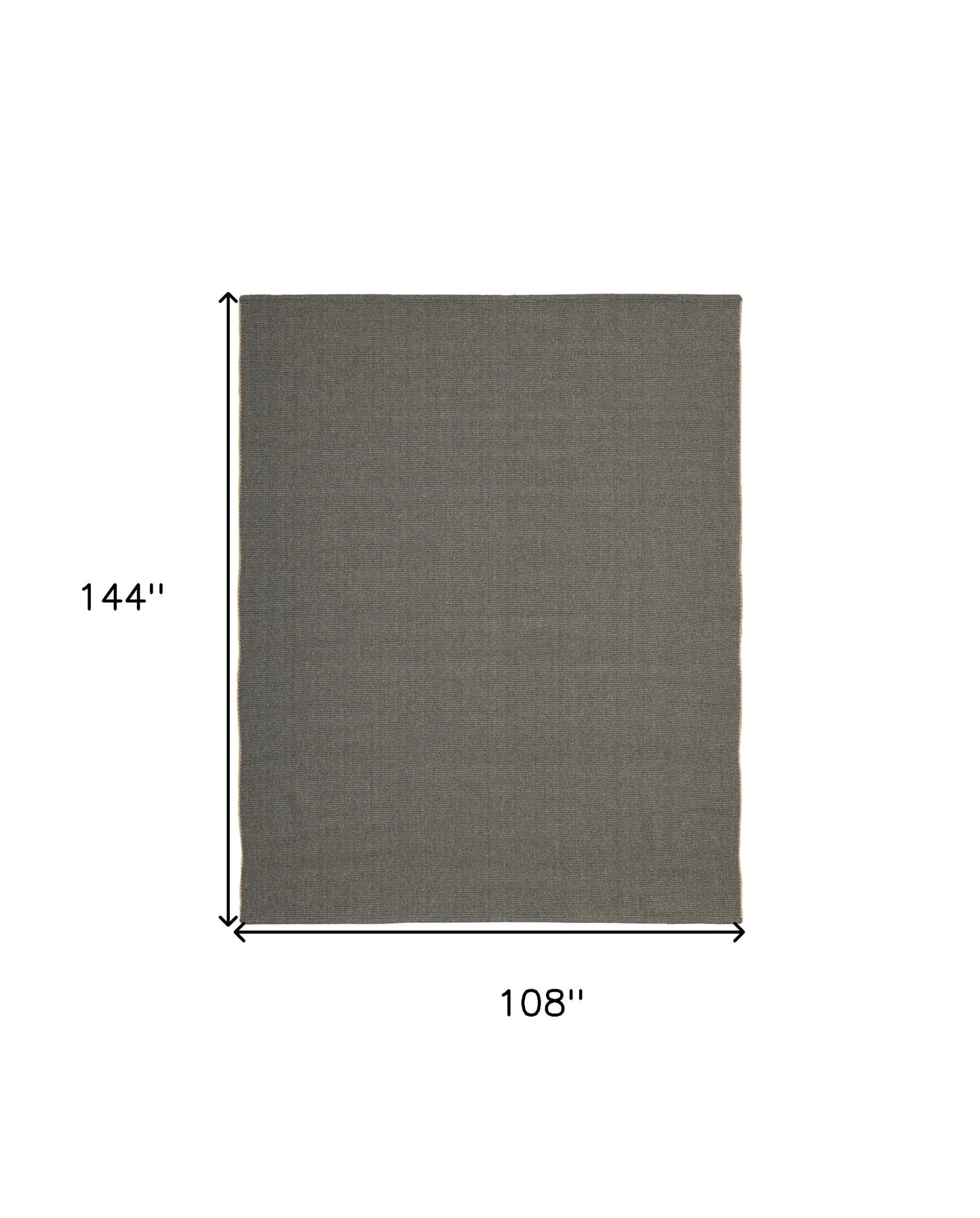 9 x 12 Green Hand Woven Rug