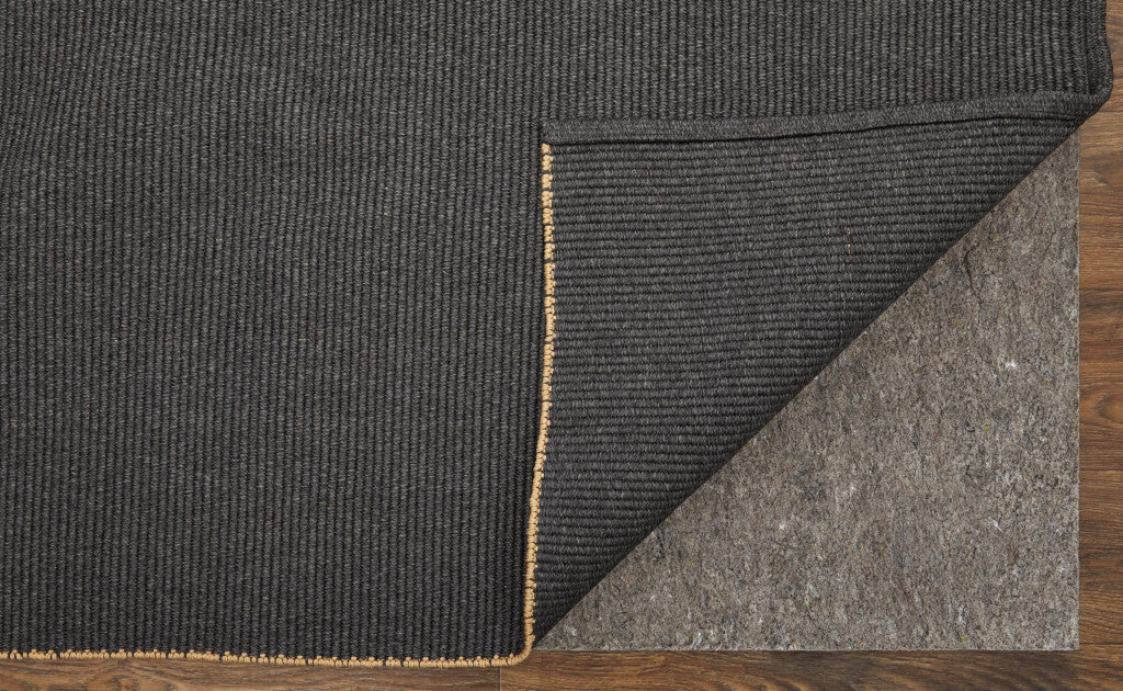 9 x 12 Tan & Gray Hand Woven Rug